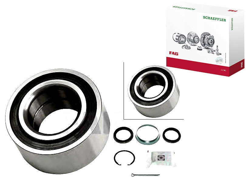 Sada Ložiska Kola Fag 301831 44261 3654738 6926