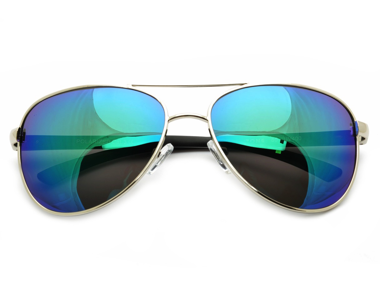 PILOTKI Okulary POLARYZACYJNE LUSTRZANKI Uniseks PRZECIWSŁONECZNE UV400 Marka inna marka