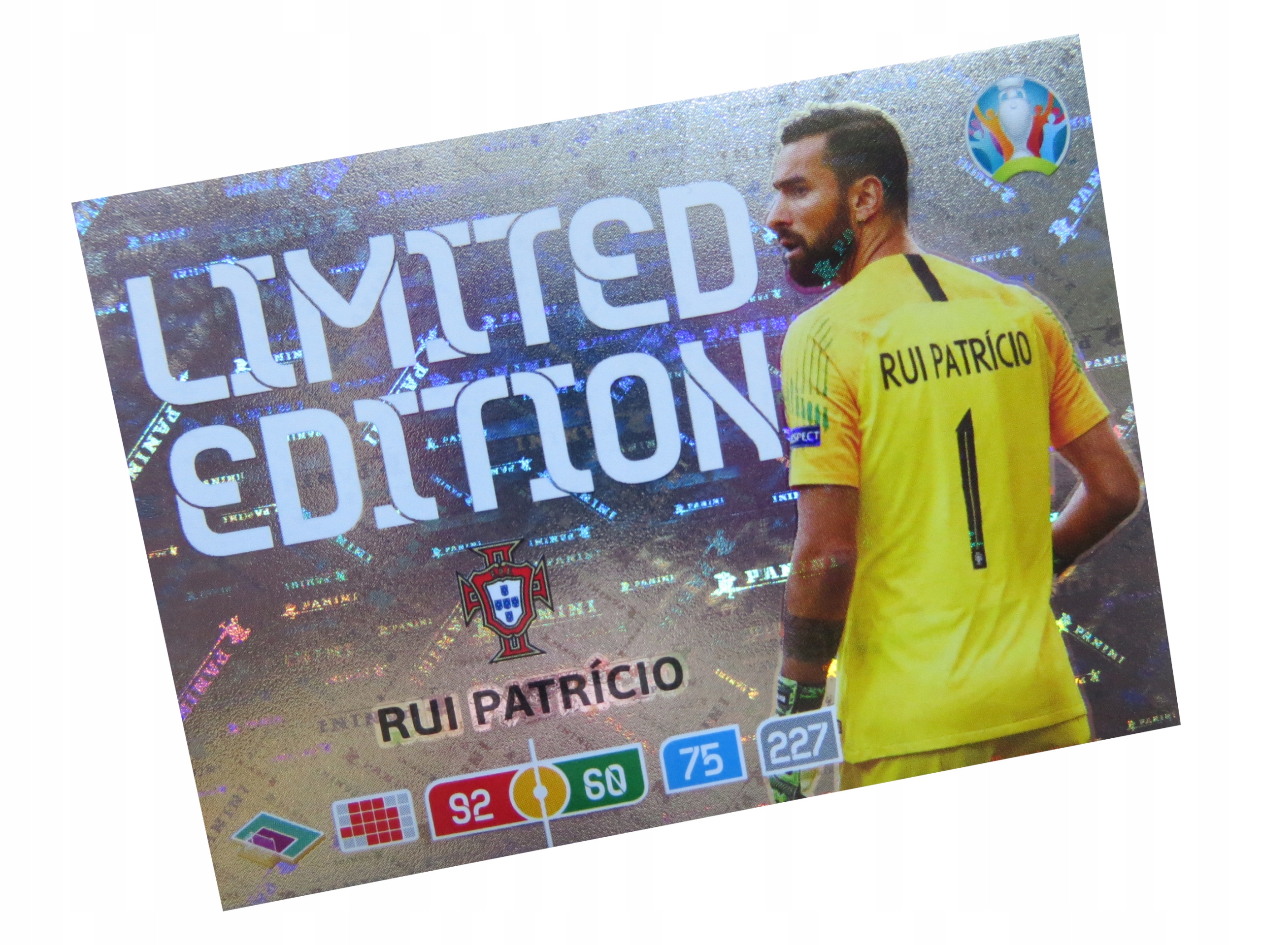 Panini Euro 2020 Karta Limited Patricio