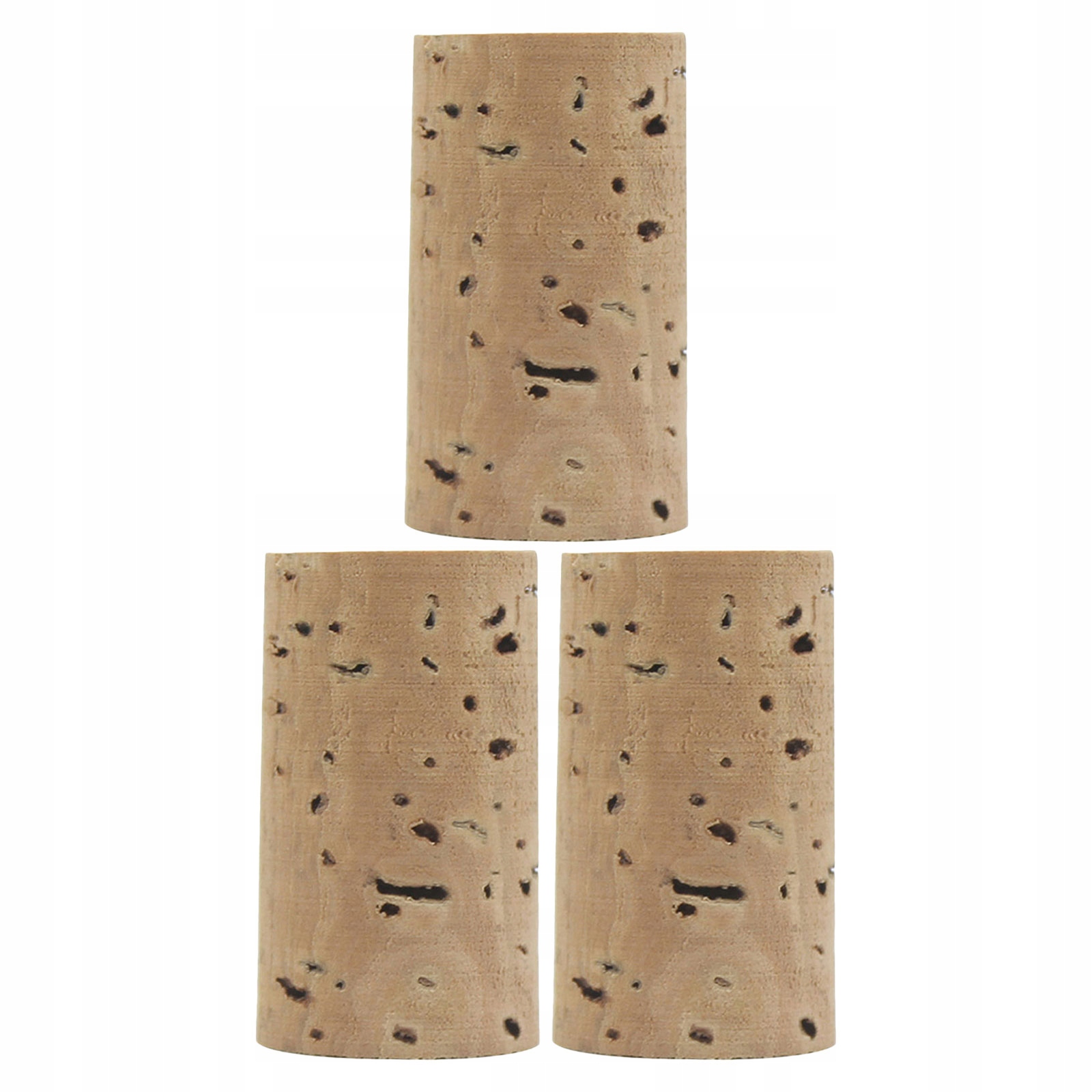 3 SZT. KORKI Z NATURALNEGO KORKA DO FLETU - ZESTAW NAPRAWCZY