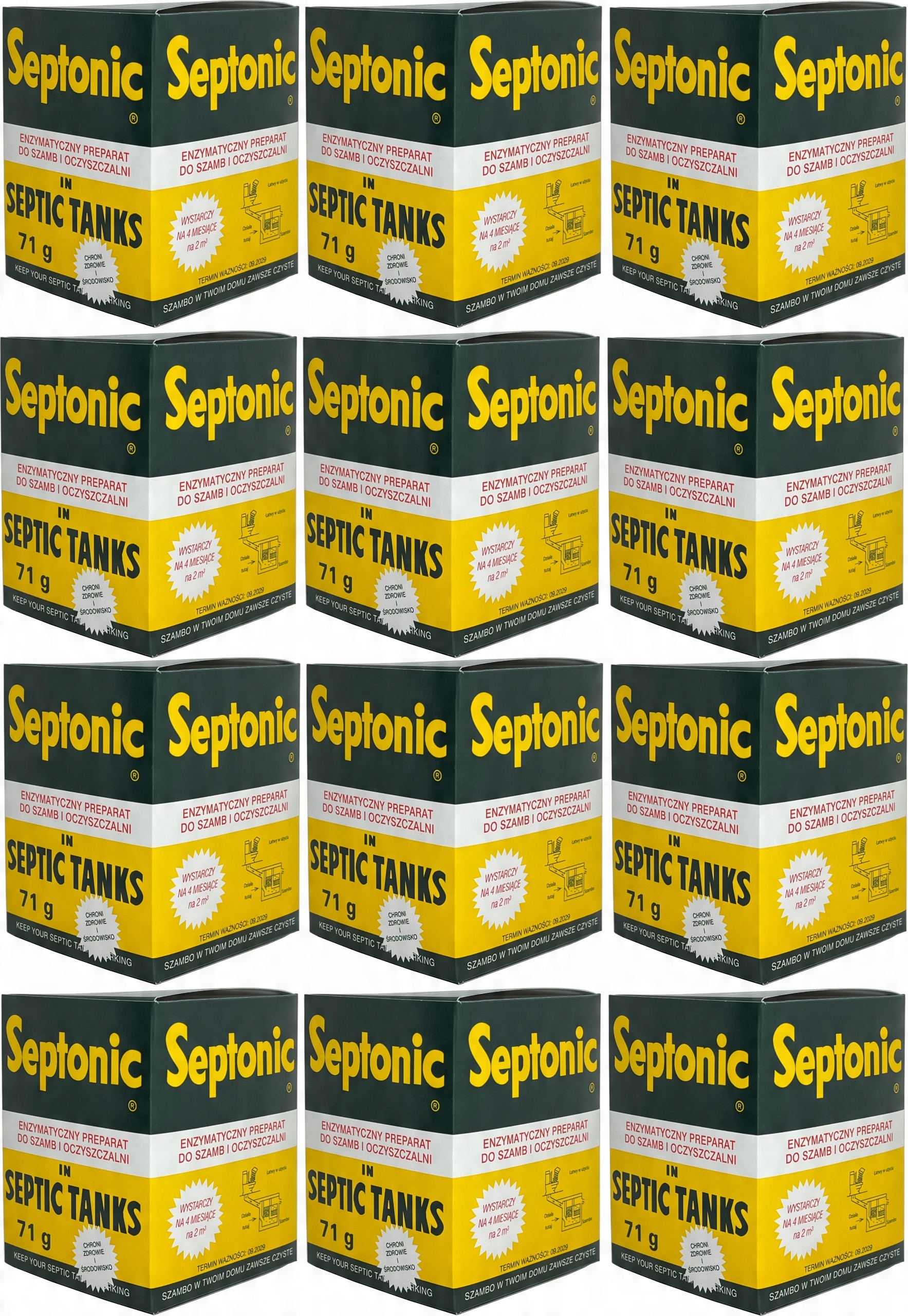 

Septonic 48 Saszetek Preparat Do Szamb Oczyszczaln