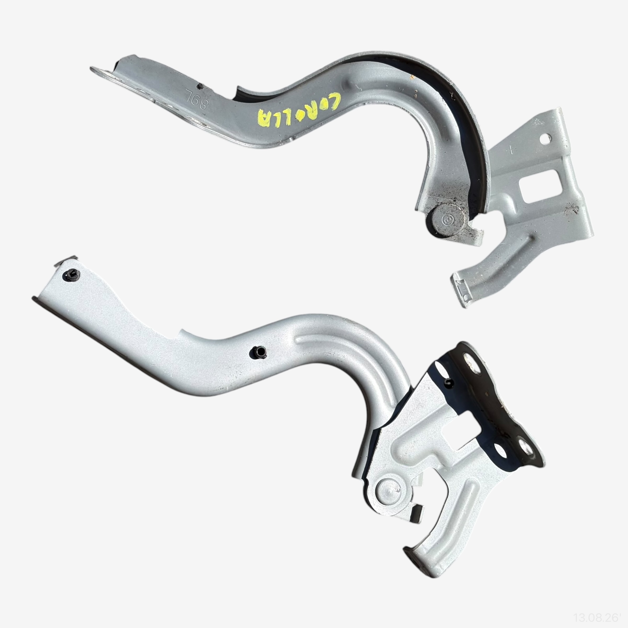 hinge left right bonnet hinges KOMPLET TOYOTA COROLLA CROSS 2025 ROK