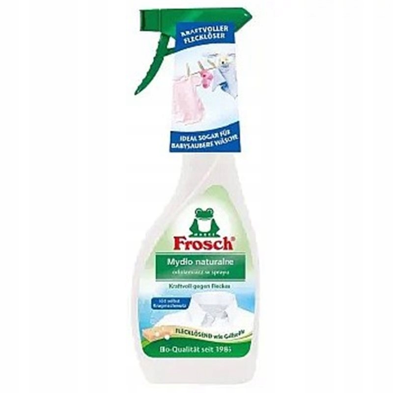 

Frosch Odplamiacz Mydło Galasowe Spray 500 ml