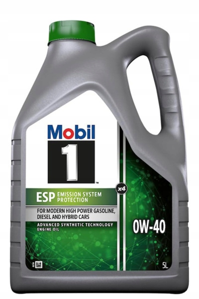 Motorový olej Mobil 5 l 0W-40