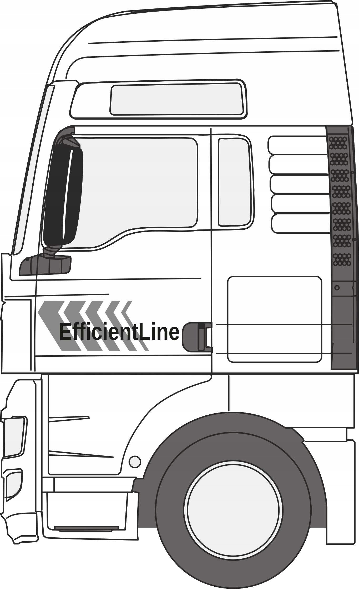 Наклейки MAN Efficientline