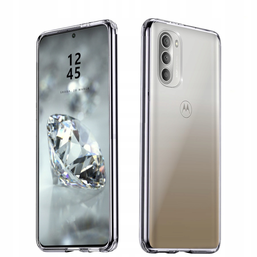

Etui Do Motorola G31 G41 Crystal Liquid Case