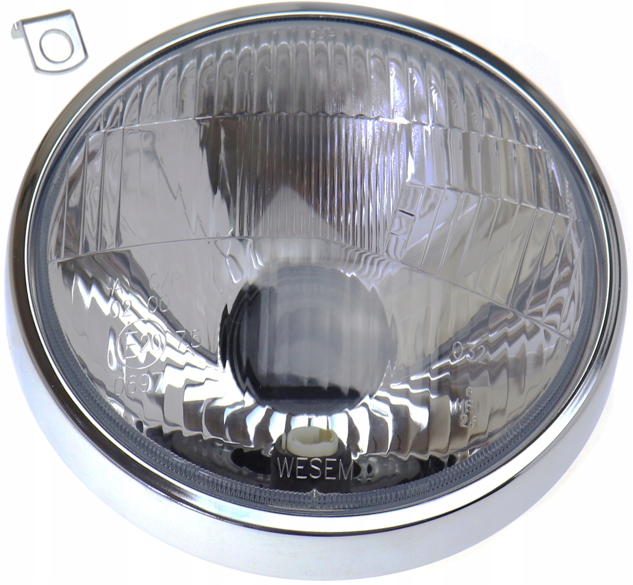 WSK 125 175 wkład element + RAMKA LAMPY CHROM