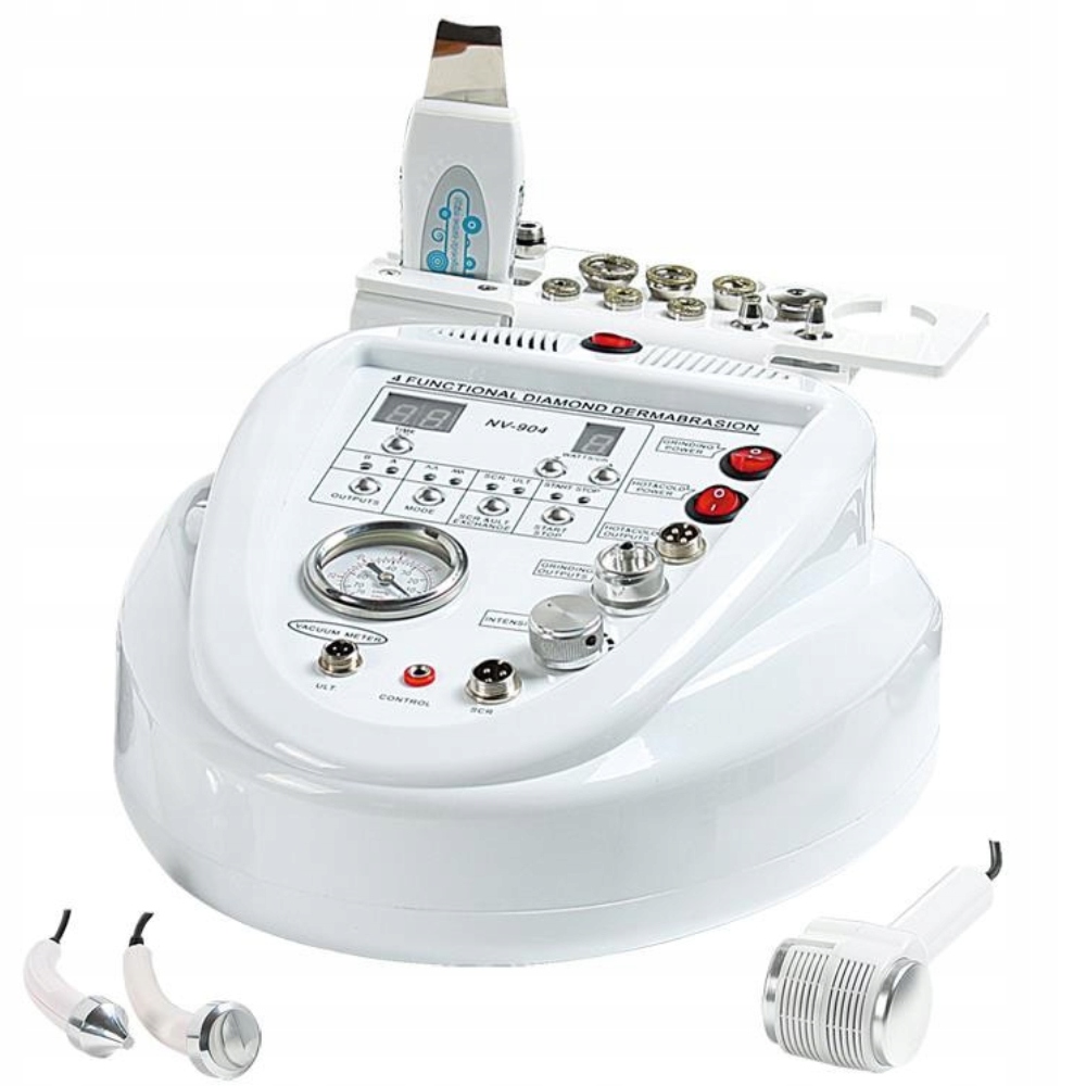 URZĄDZENIE 4w1 MIKRODERMABRAZJA KAWITACJA ULTRADŹWIĘKI MŁOTEK
