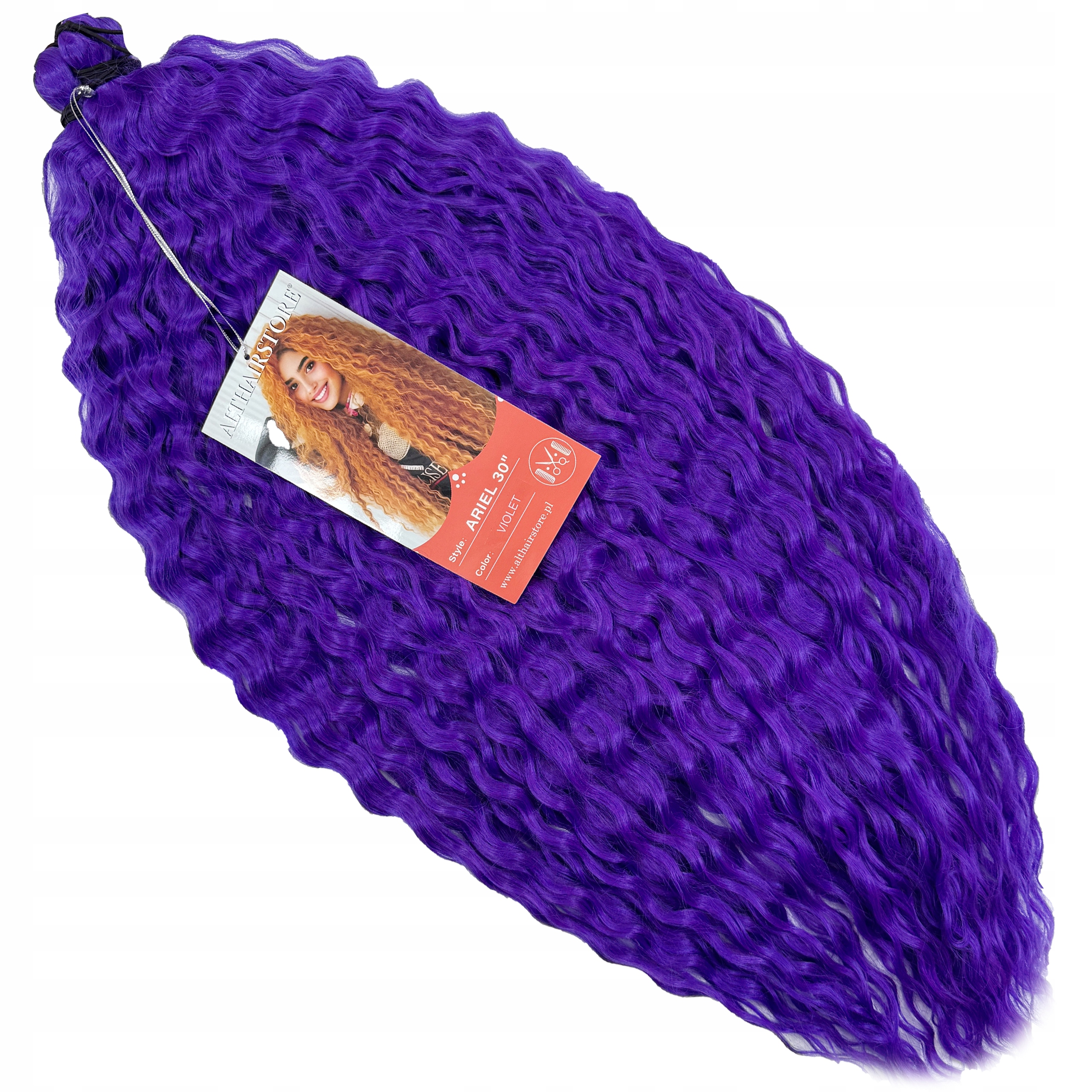 Syntetické vlasy Afroloki Arielky Ariel Pro Plus 400 g 76 cm ##violet kadeře