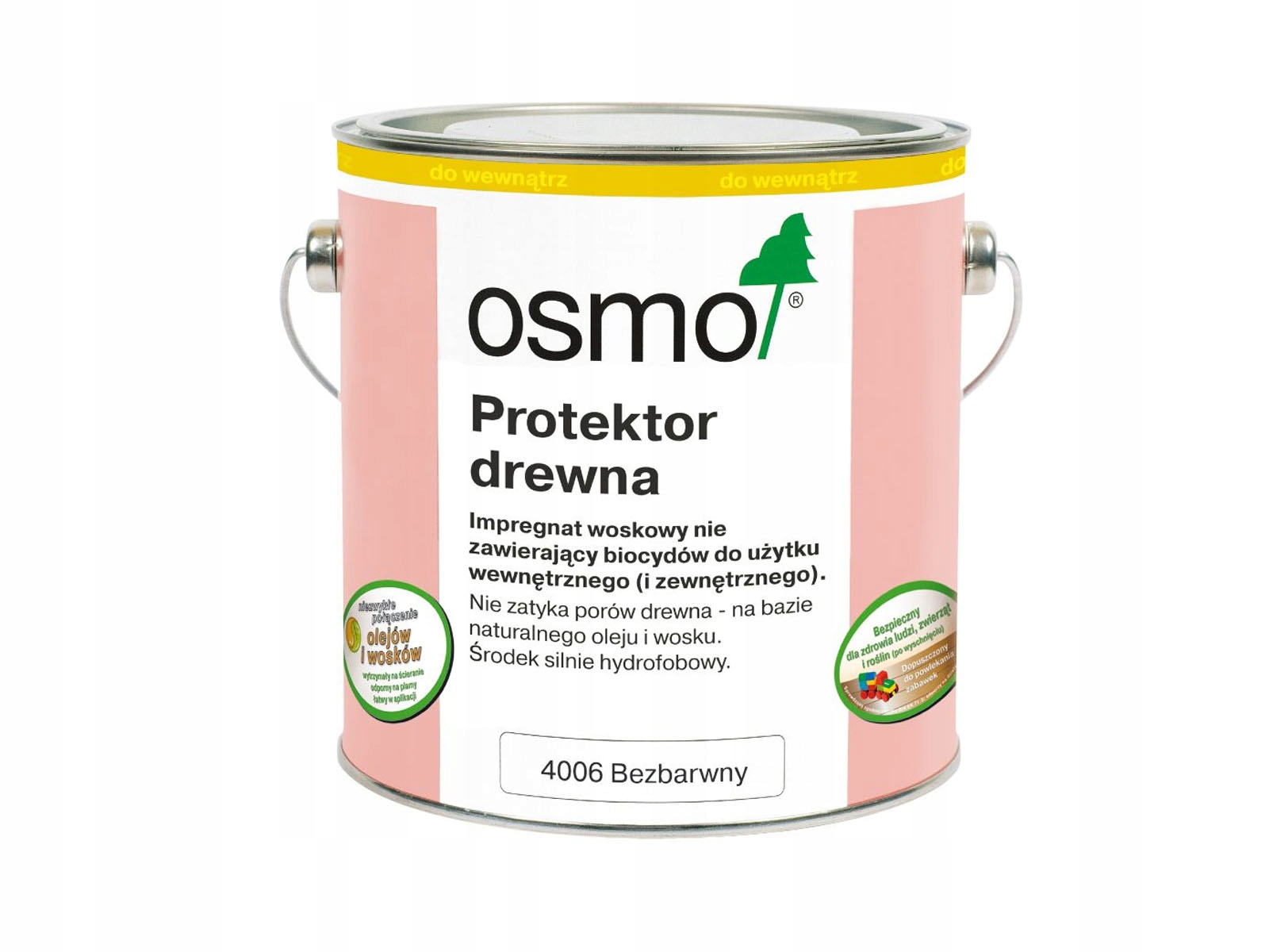OSMO Protektor do Drewna BEZBARWNY 4006 2,5L