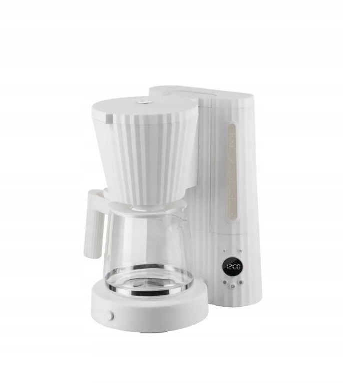 Plisse prelivový kávovar, biely, Alessi