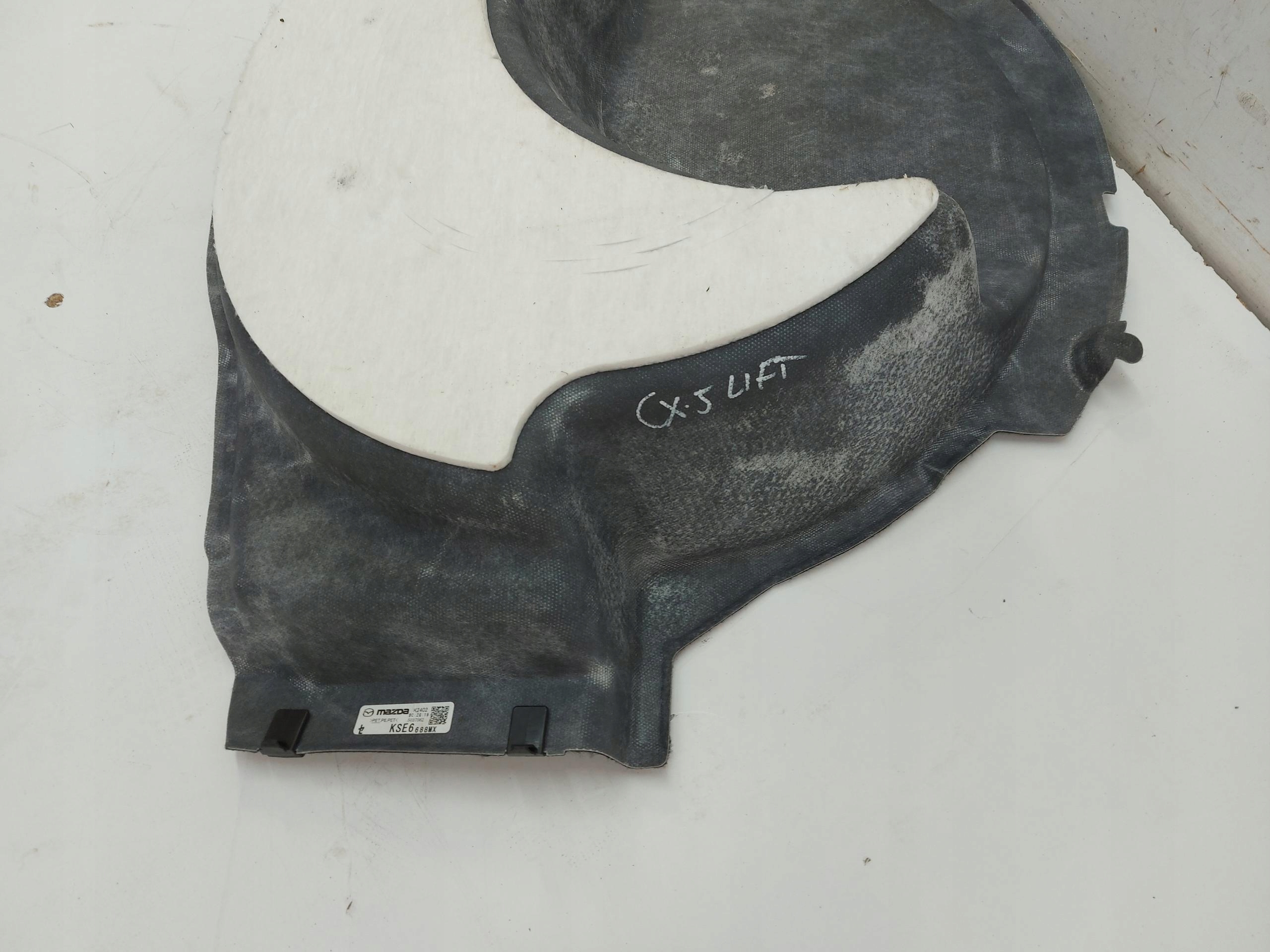 Mazda CX5 II Lift upholstery floor boot KSE6688MX