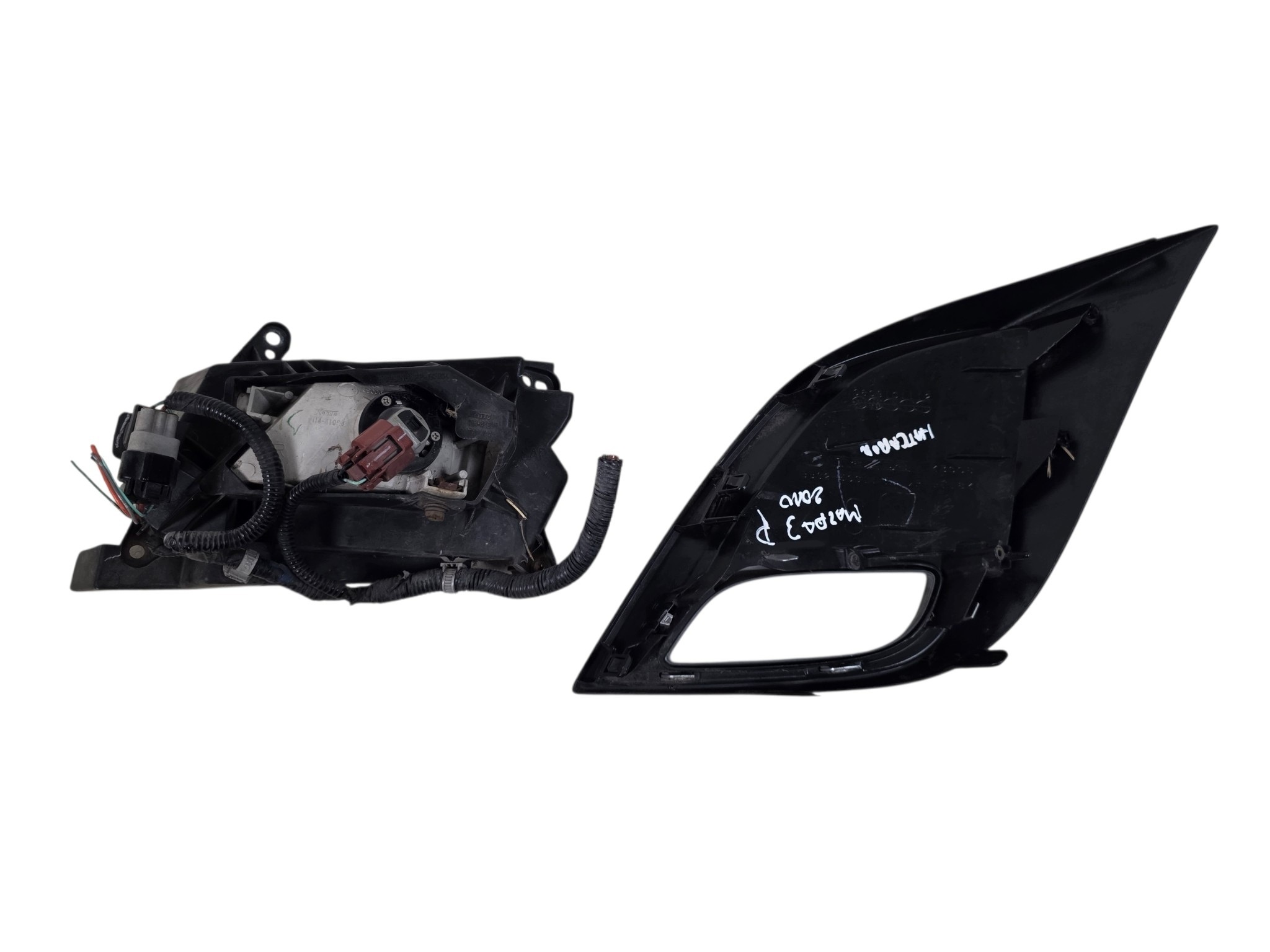 MAZDA 3 III BL 2010 fog light right + frame right ORG. BBS2-50C11 BBM5-51680