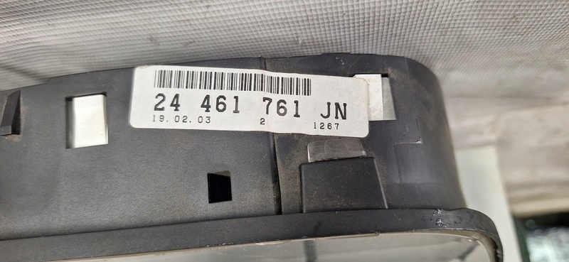 dials OPEL ZAFIRA B 24461761JN