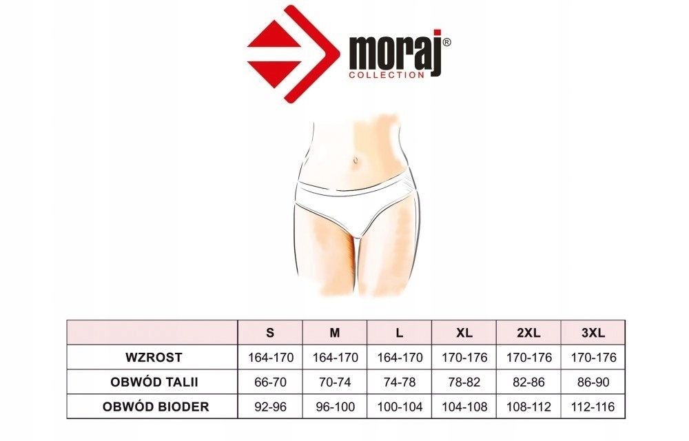 FIGI MAJTKI DAMSKIE MORAJ ROZMIAR L Marka Moraj