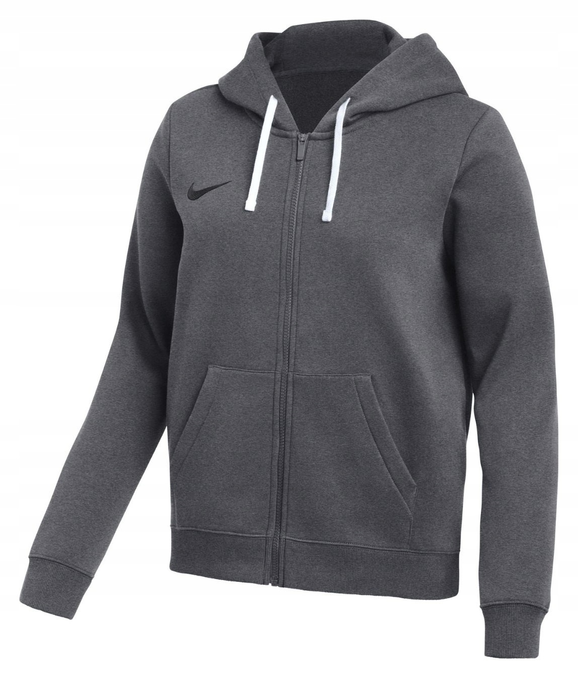 Mikina Nike Team Park 26 Fleece Full-zip Hoodie Tmavě Šedá IB1230 063 vel. Xs
