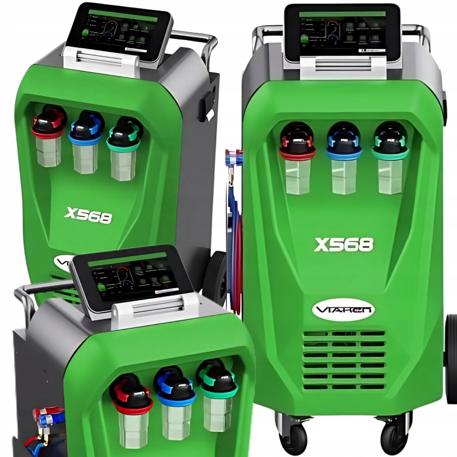 Automatyczna Stacja Obsługi Klimatyzacji Viaken X568 Hybrydy Elektr R134A