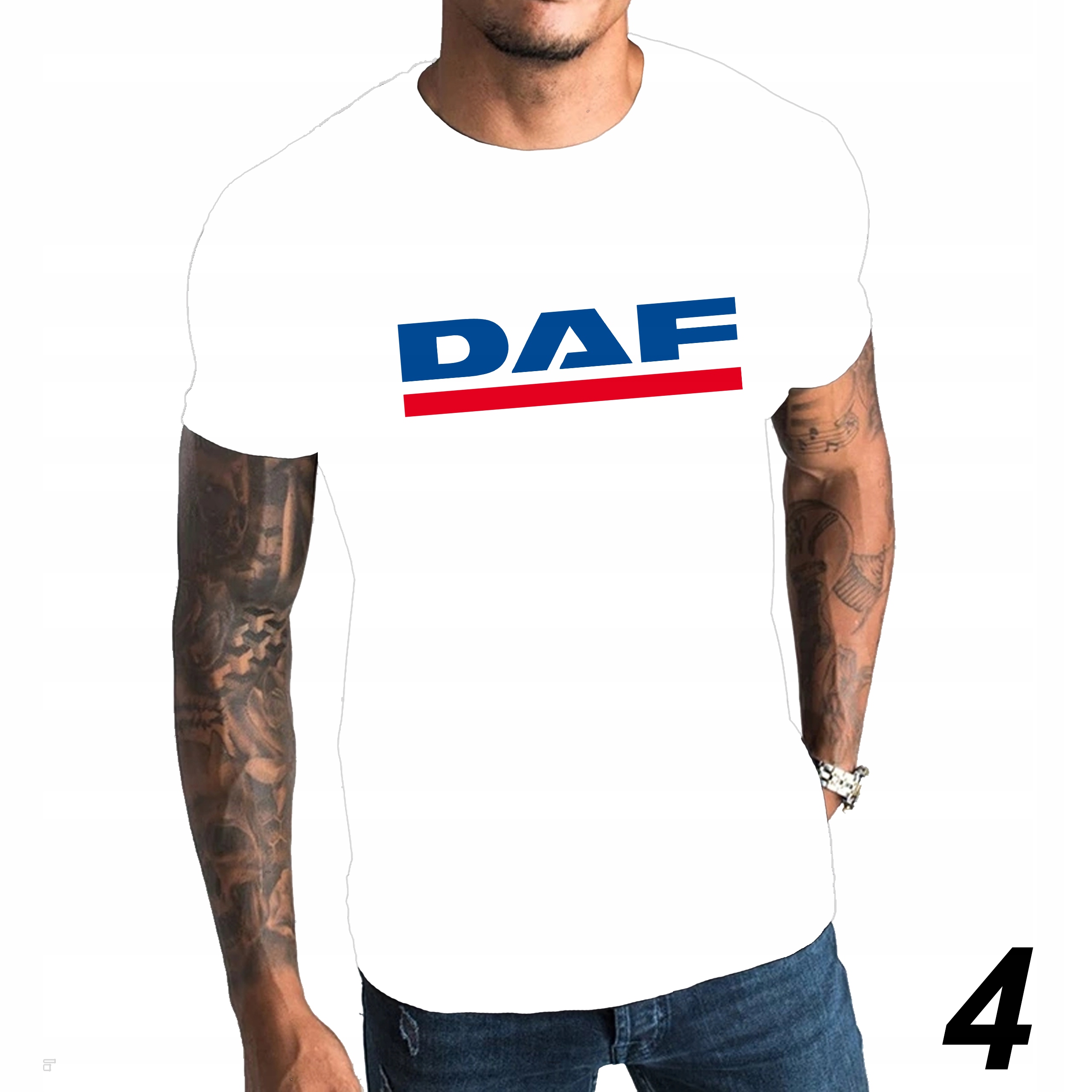 

T shirt koszulka męska Daf Tir Ciężarówka M