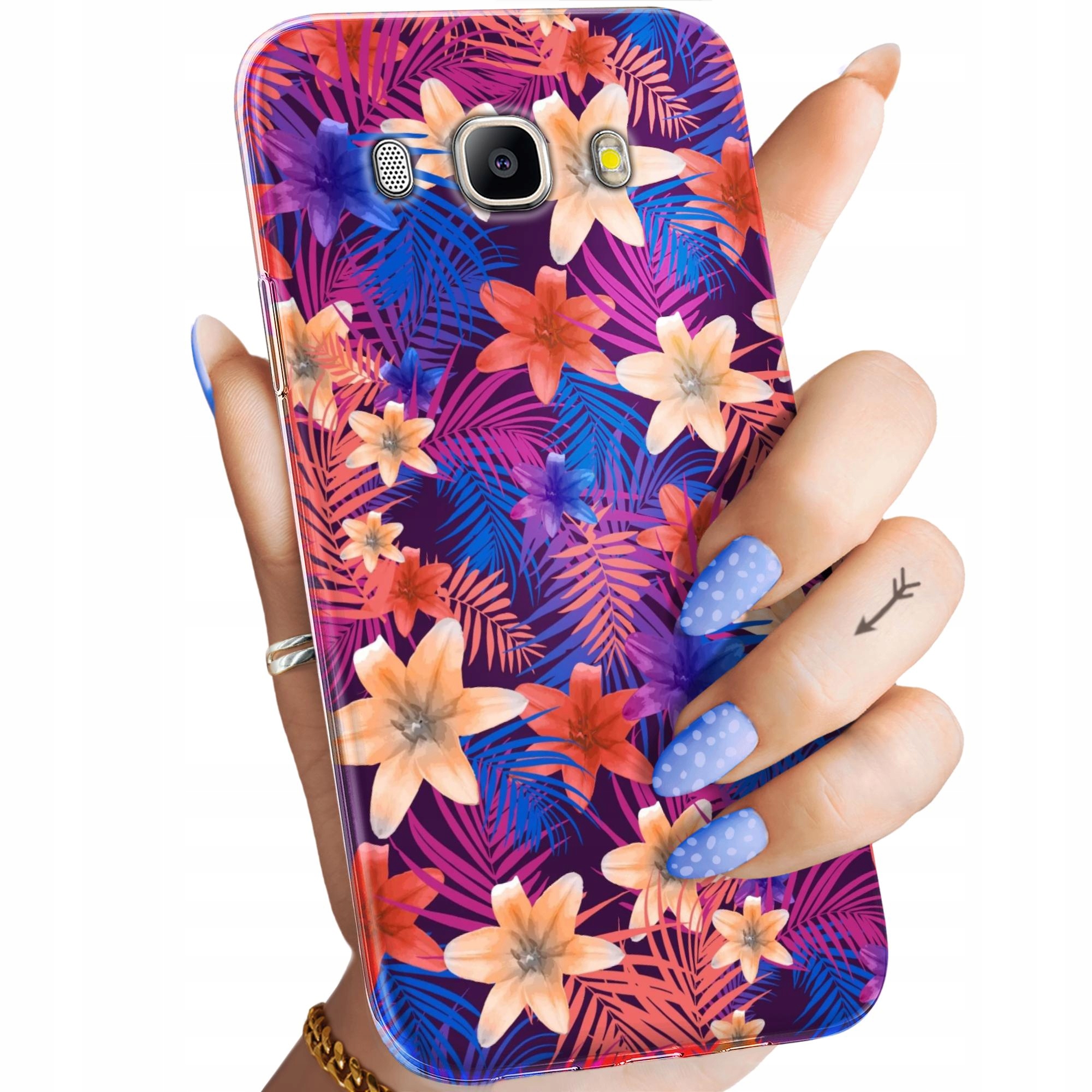Etui Do Samsung J5 2017 J530 Tropic Tropikalne Tropiki Egzotyka Case