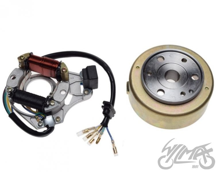 Magneto Iskrownik 2 Cewki 4T Junak Romet Yankee Barton Benzer Quad Atv Torq