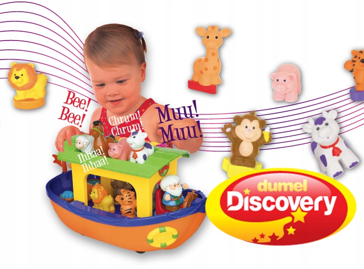 DUMEL Interaktywny Statek ARKA NOEGO Płeć Chłopcy Dziewczynki