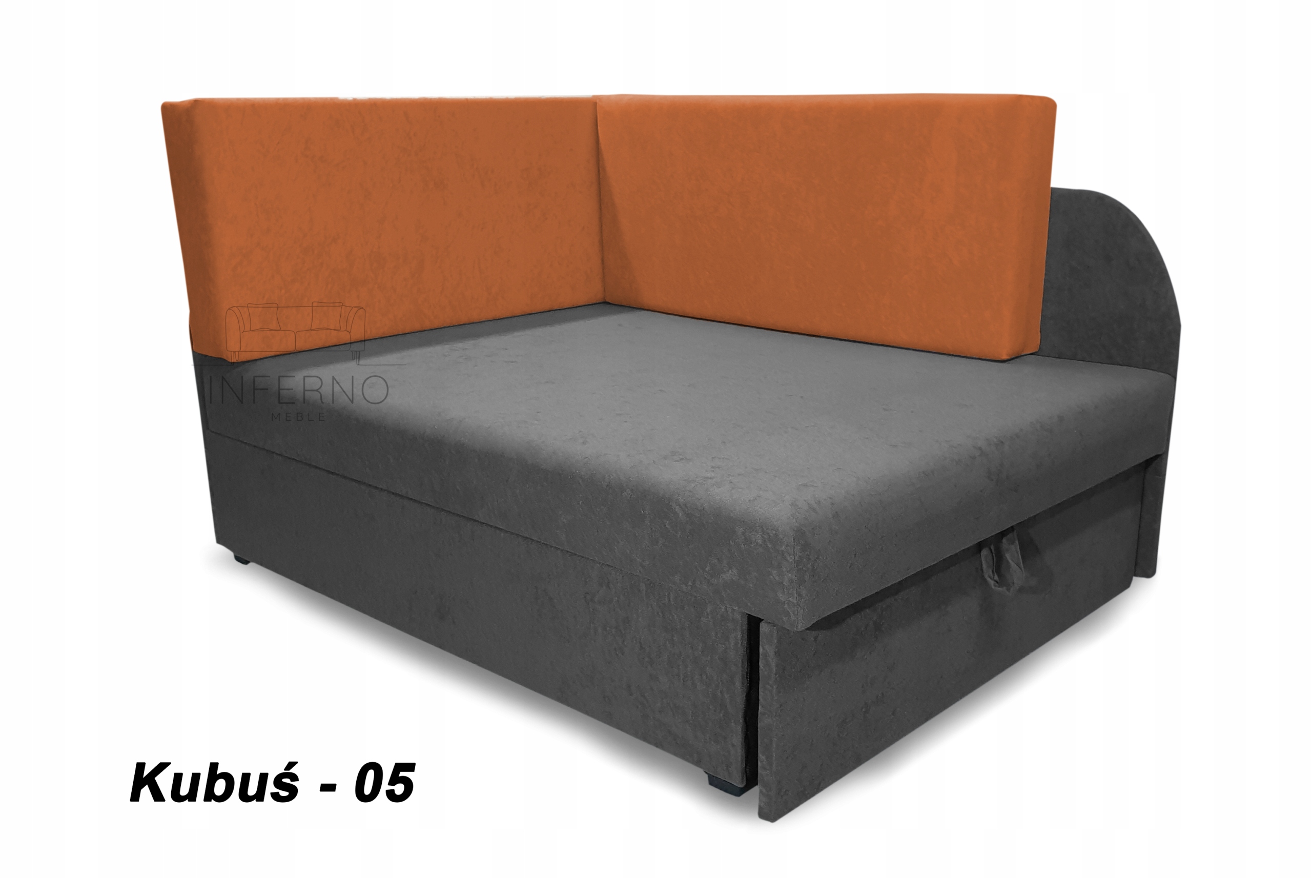 Rozkładane łóżko dla dziecka, sofa dla dzieci Długość 172 cm