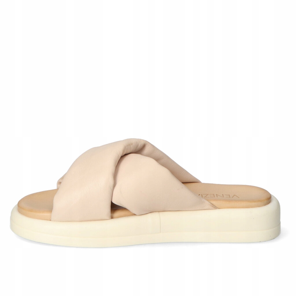 Klapki Venezia 2682R097 Beżowe Lico 36 Płeć kobieta