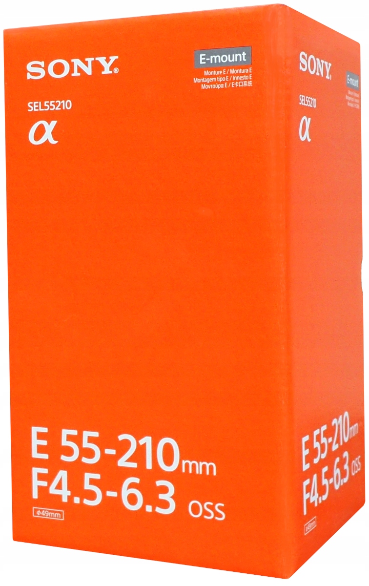 Objektiv Sony SEL55210 E 55-210 Teleobjektiv Apsc pro a6000 a5100 a5000 Nex