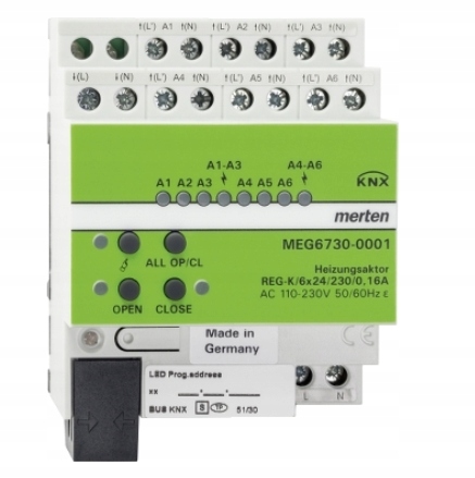 Merten MEG6730-0001 Vykurovací valec REG-K/6x24/230/0,16A