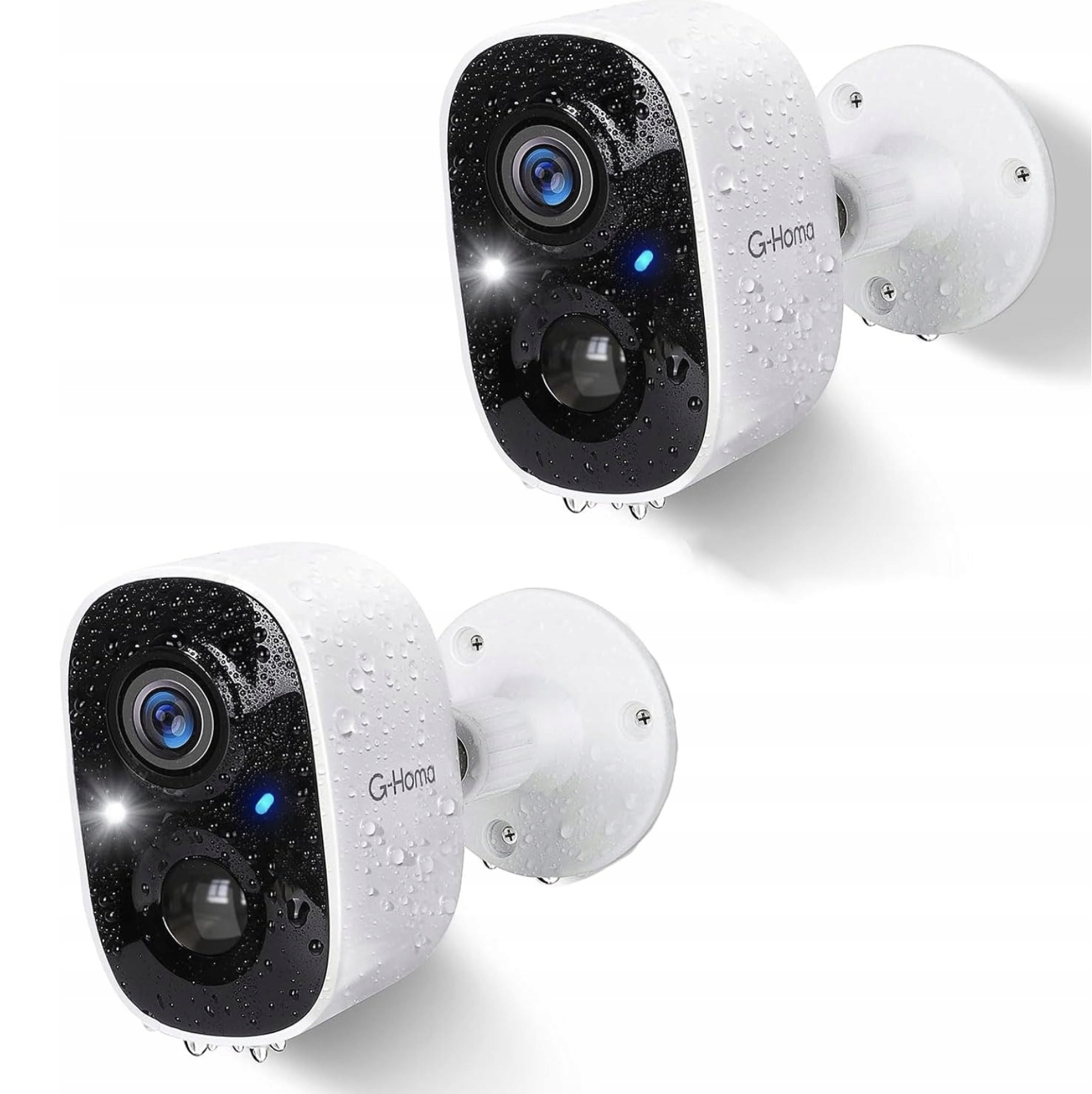 G-Homa Vonkajšia monitorovacia kamera so solárnymi panelmi 2 ks Smart