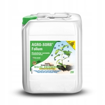 

Agro-Sorb Folium 20L Aminokwasy Stymulator wzrostu