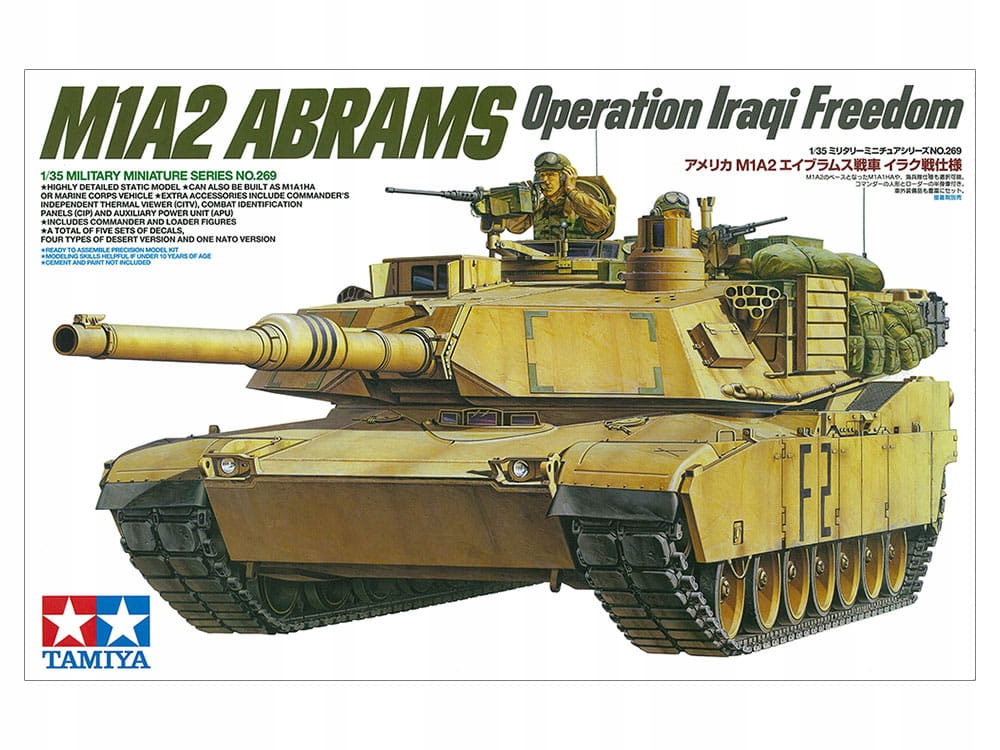 M1A2 Abrams Operace Irácká svoboda 1:35 Tamiya 35269