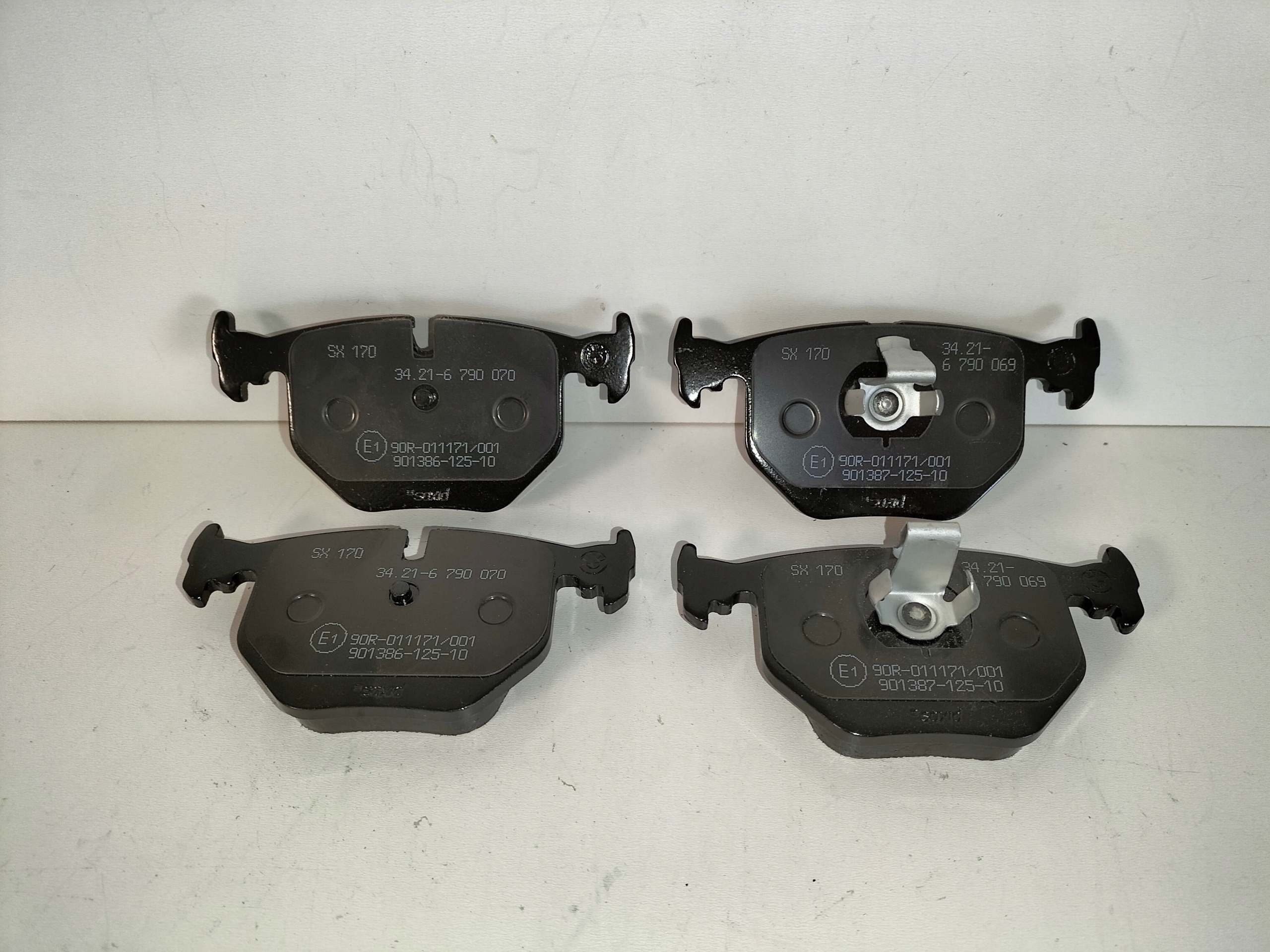 kočione pločice stražnji dio BMW 3 E46 98- 3.0D BMW X3 E83 04- 2.0D 3.0D