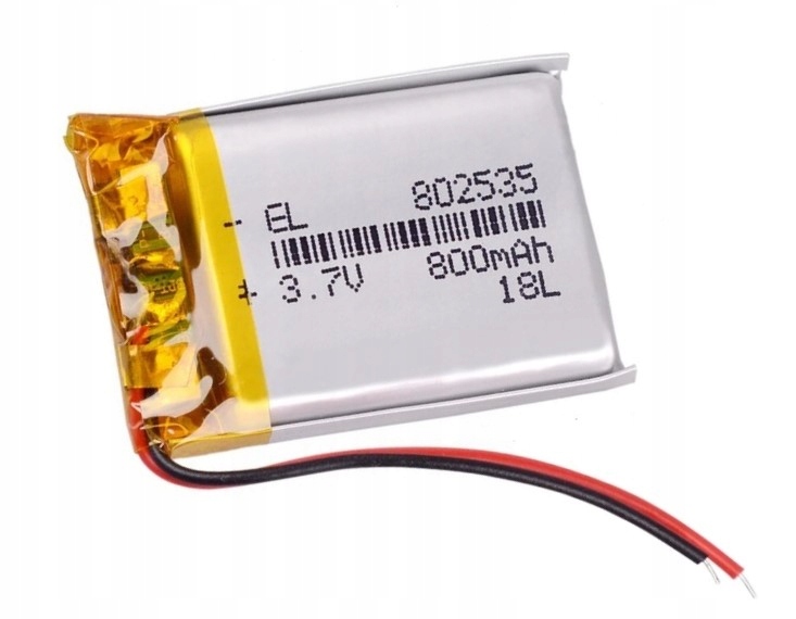 

Bateria Akumulator 800mAh 3.7V Li-Poly