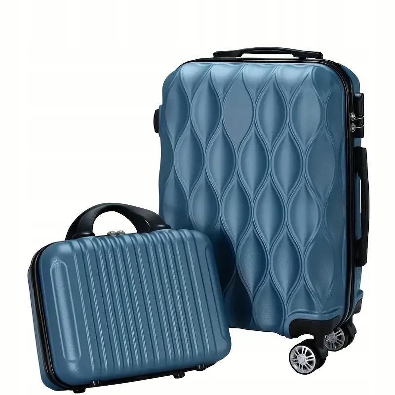 Zestaw Walizek 2w1 Walizka Podróżna Na Kółkach Kosmetyczka