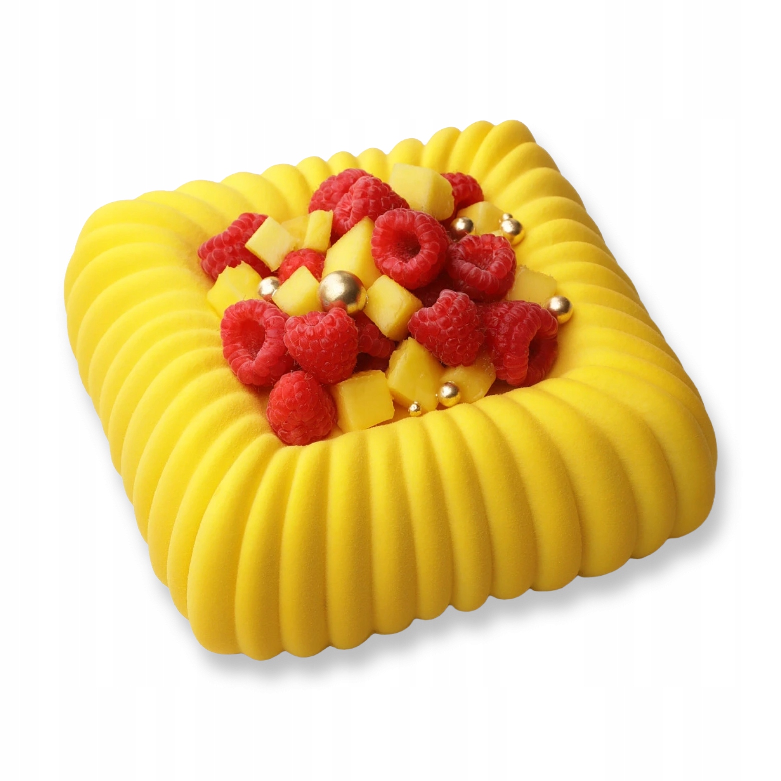 Levně Silikonová forma Ručně vyrobená na těsto Lake Square 1500 ml Dinara Kasko