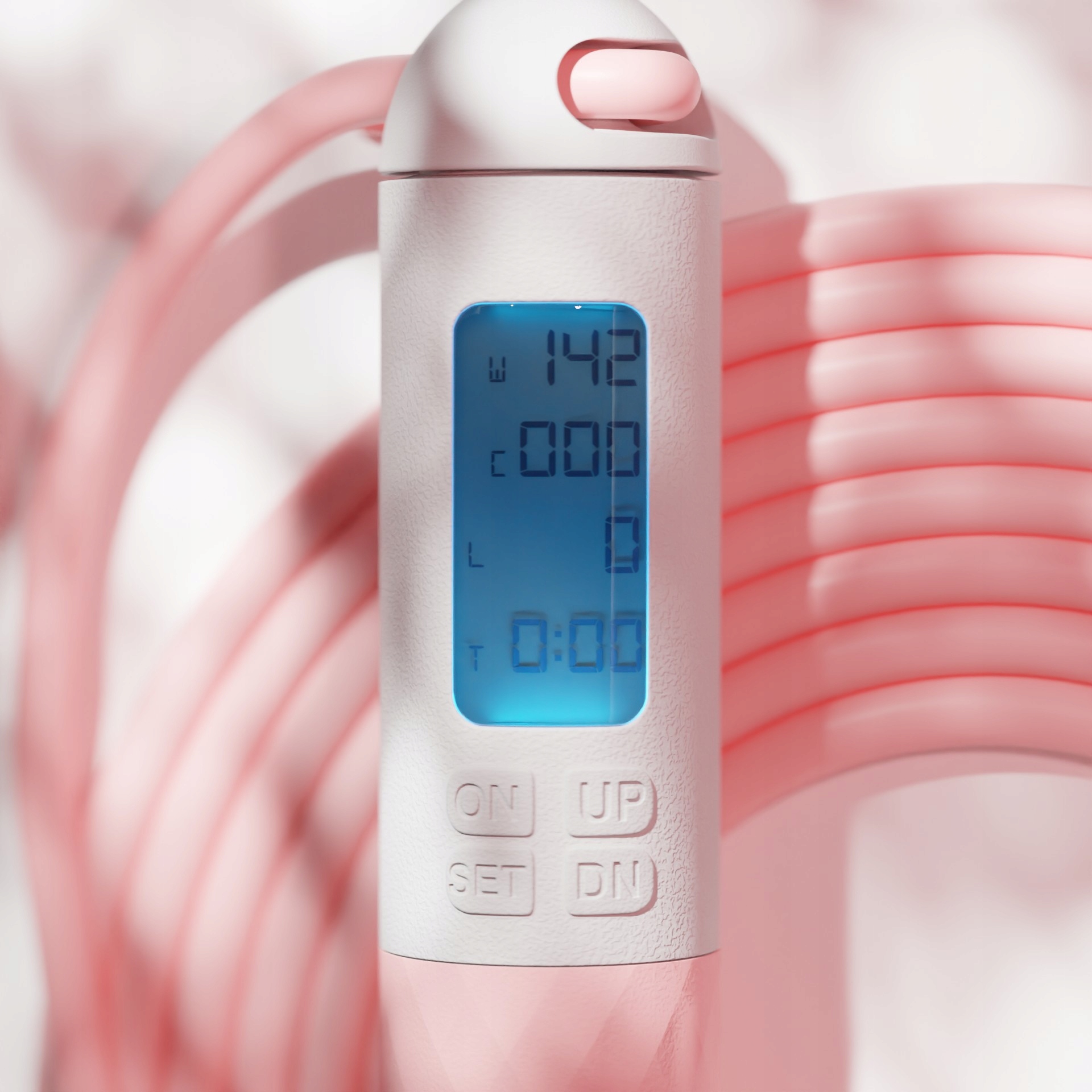 Skakanka z kulkami licznikiem LED regulacją, 280cm Marka inna