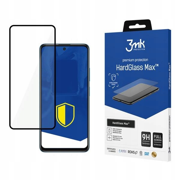 3MK Hardglass Max Szkło Hartowane Do Xiaomi Poco M4 Pro 5G Ochrona Ekranu