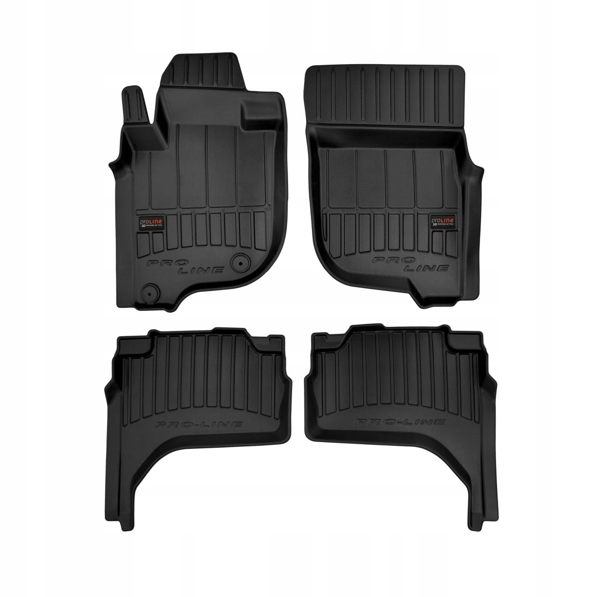 Gumové rohože Frogum Frg 3D409347 (gumové, 4 ks