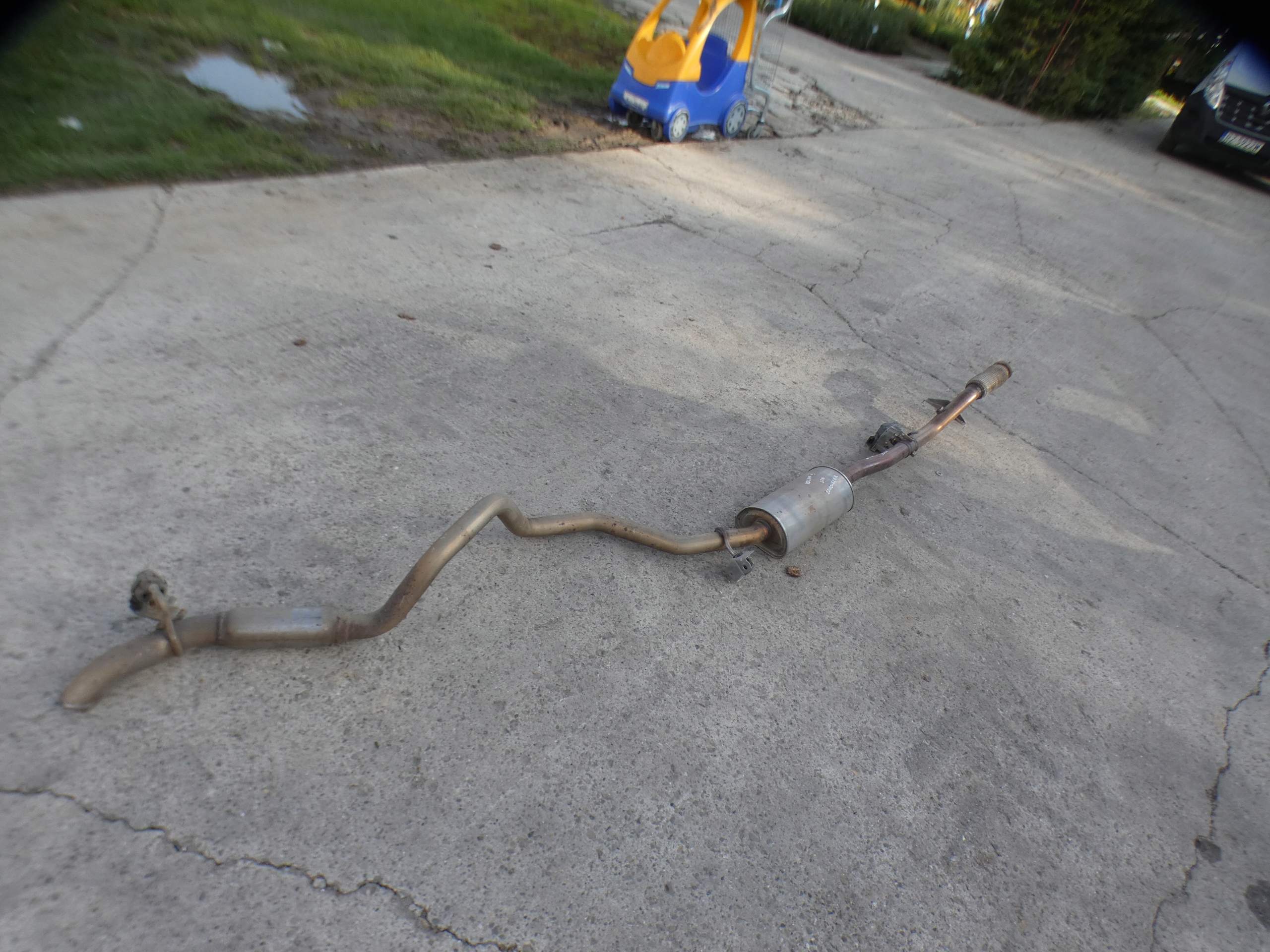 muffler, exhaust RENAULT MEGANE IV 1.5 DCI 2018R