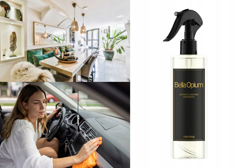 PERFUMY SAMOCHODOWE AUTA ZAPACH DO SAMOCHODU ODŚWIEŻACZ BELLA OPIUM WNĘTRZ Rodzaj atomizery