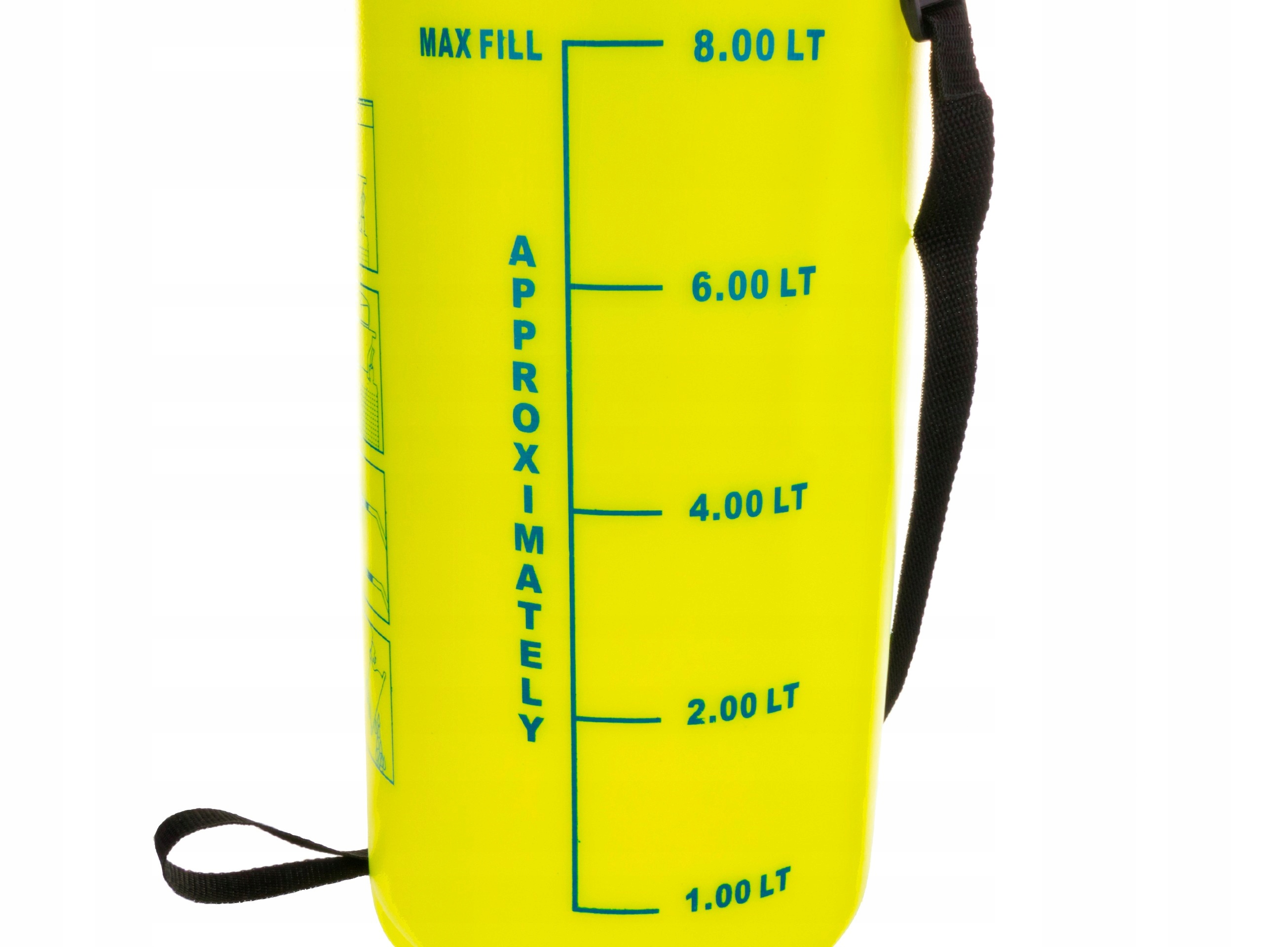 OPRYSKIWACZ RĘCZNY CIŚNIENIOWY OGRODOWY DO OPRYSKU Z LANCĄ 43CM 8L GEKO Zasilanie ręczne