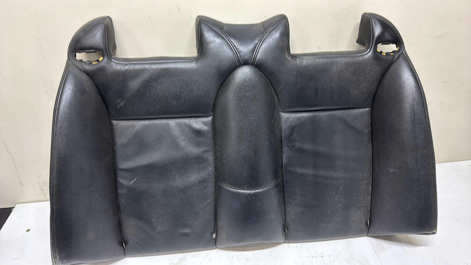 seat backrest rear part rear. side leather SAAB 9-3 II CABRIO black leather