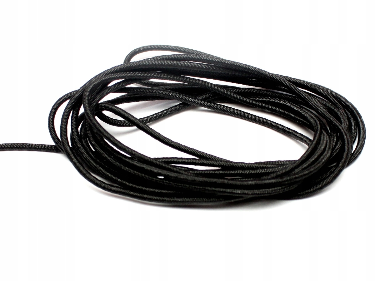 

gumka okrągła 2mm 1 metr czarna