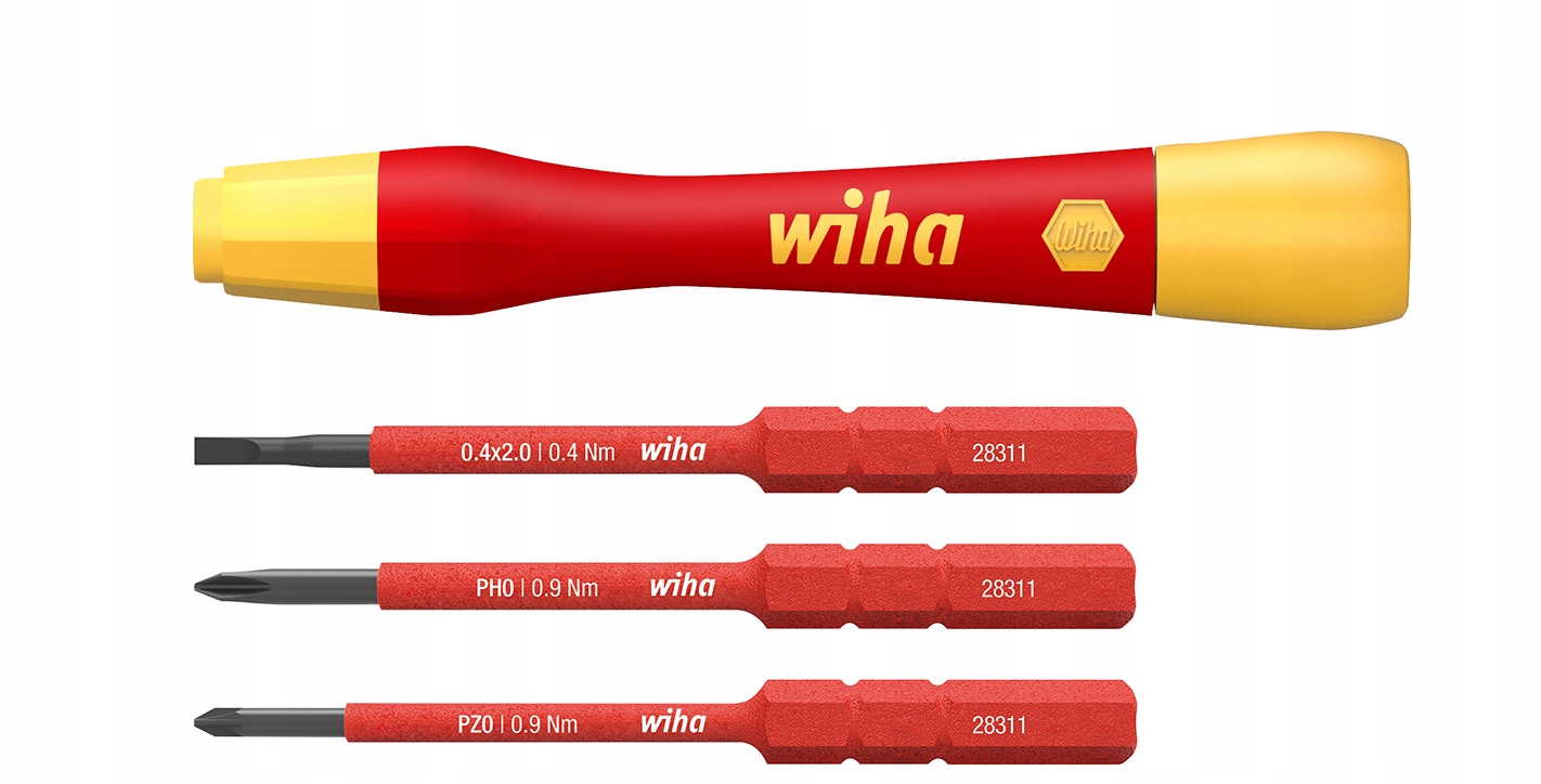 WKRETAK IZOLOWANY VDE BITY 3 szt WIHA 43167