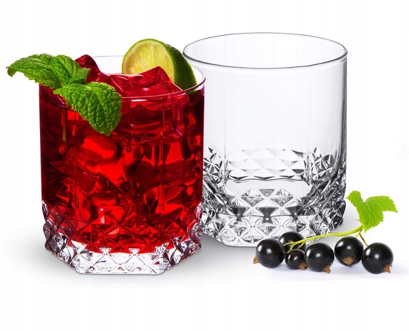 

Komplet szklanek niskich Kavos 310ml 6szt