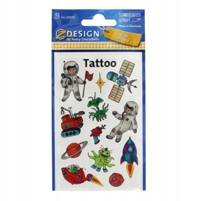 

Tatuaże dla dzieci Przestrzeń kosmiczna