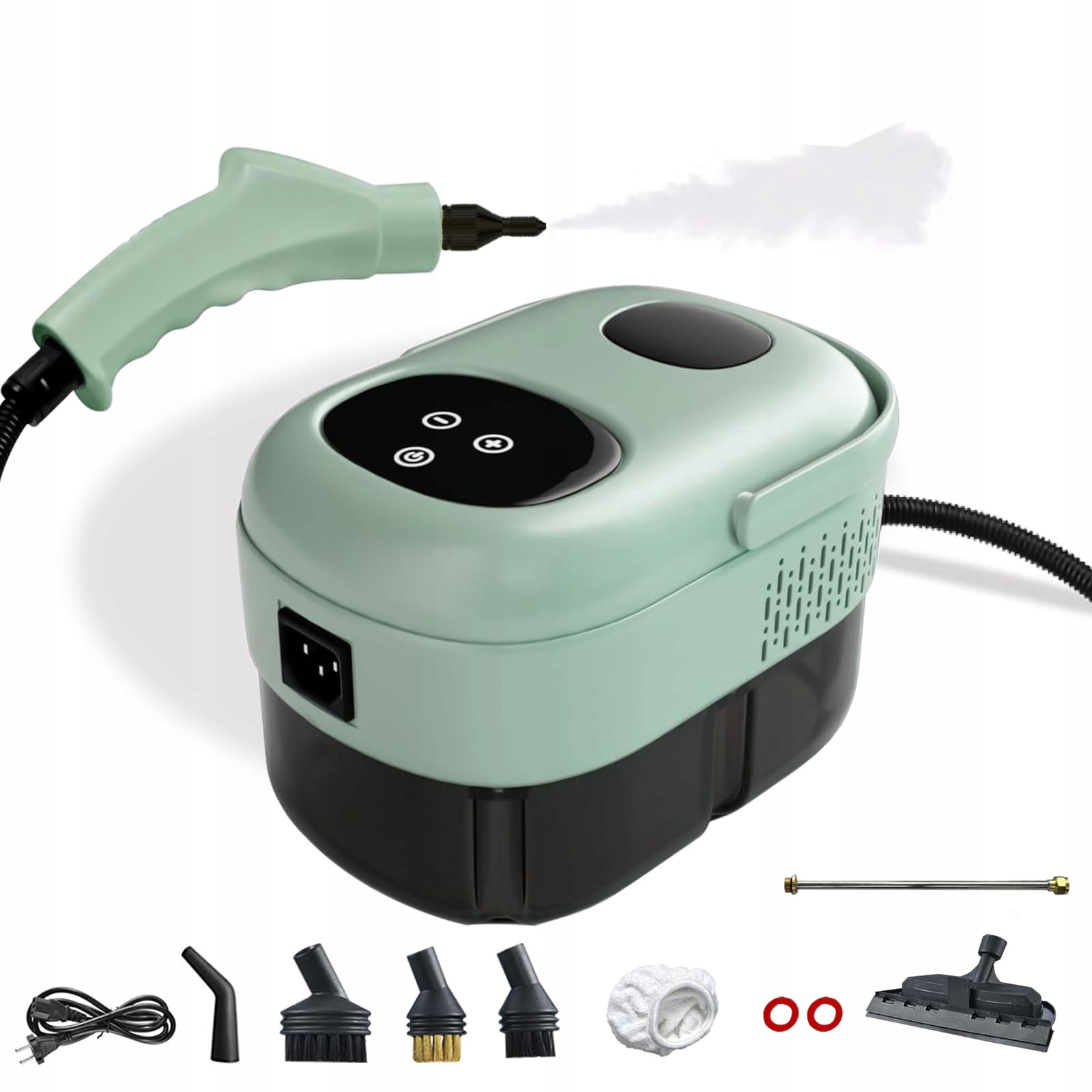 Parní Čistič Napařovač Oken 3BAR Regulace Sada XXL