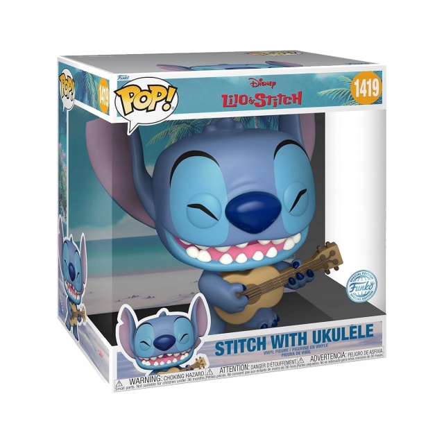 Funko Pop! Pokémon Sized Stitch s Ukulele 25 cm