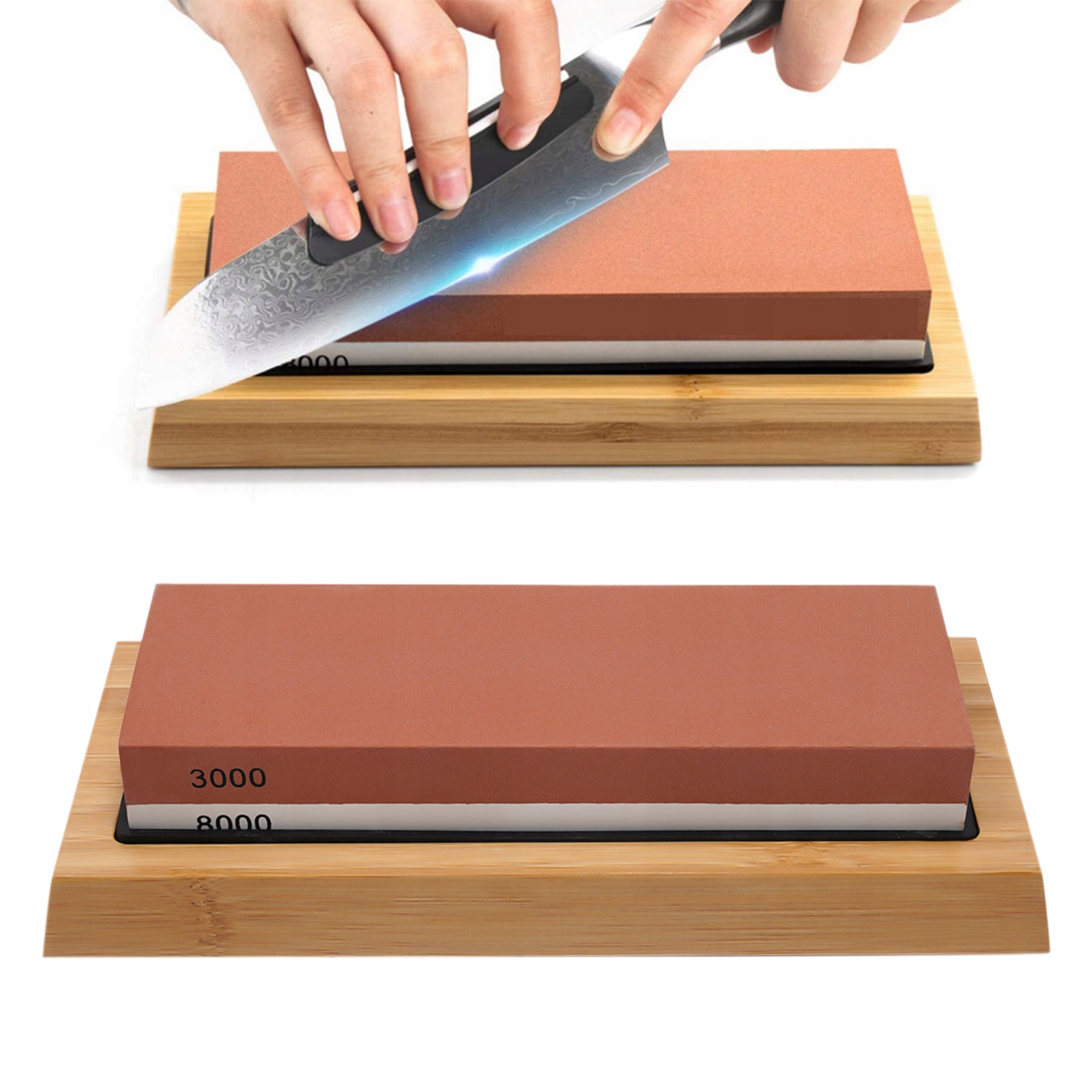 Zestaw kamieni do ostrzenia osełek Typ płaskie